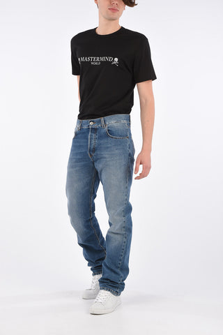 Straight Fit Stonewashed Jeans