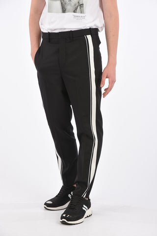 Pantalone Piping Skinny Fit con Passanti