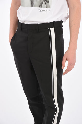 Pantalone Piping Skinny Fit con Passanti