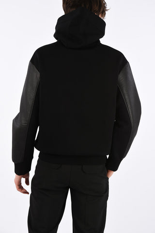 Ecoleather Details Easy Fit Sweatshirt