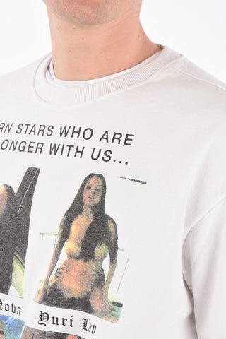 Felpa Girocollo PORN STARS in Cotone 