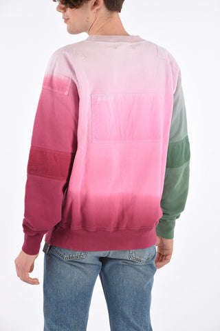 Cotton NEW PATCHWORK Tie Dye Sweatshirt