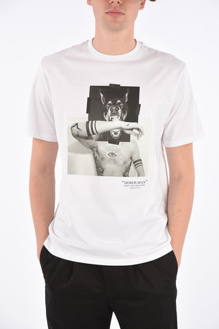 Cotton Easy Fit DOBER-MAN T-Shirt