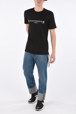 Printed Cotton Crew-Neck T-Shirt