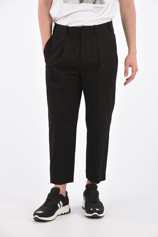 Smart Pants Wide Leg Fit in Cotone Stretch