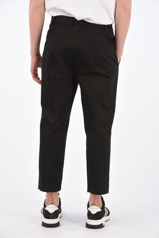 Smart Pants Wide Leg Fit in Cotone Stretch
