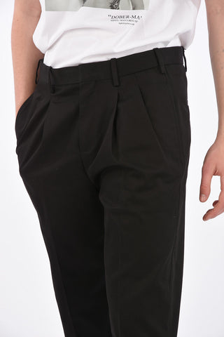 Smart Pants Wide Leg Fit in Cotone Stretch