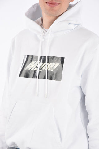 Printed Maxi Patch Pocket Hoodie