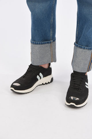 Cuffed Hem Straight Fit Jeans 22 Cm