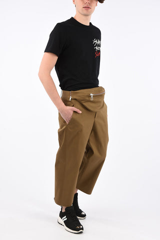 Stretch Cotton Pants with Removable Bum Bag