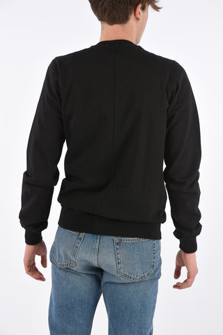 DRKSHDW Cotton Printed Crew-Neck Sweatshirt