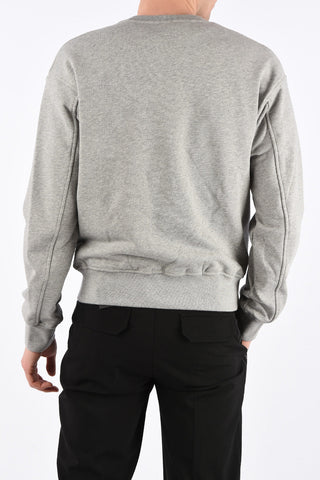 Felpa girocollo in cotone