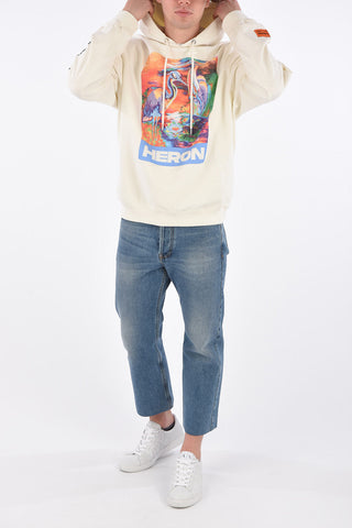 Hooded Sweatshirt with Embroidery