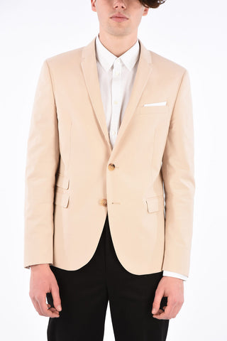 side vents notch lapel 2-button blazer