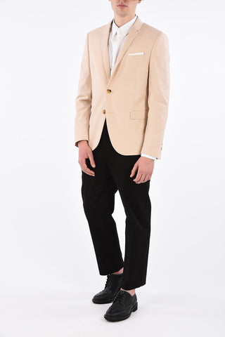 side vents notch lapel 2-button blazer