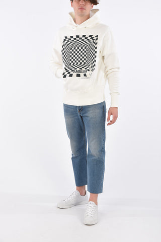Felpa Hoodie ILLUSION in Cotone