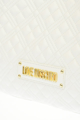 LOVE Faux Leather NEW SHINY QUILTED Handbag