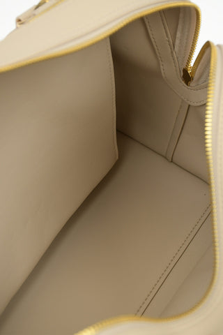 LOVE Faux Leather GOLD METAL LOGO Bag