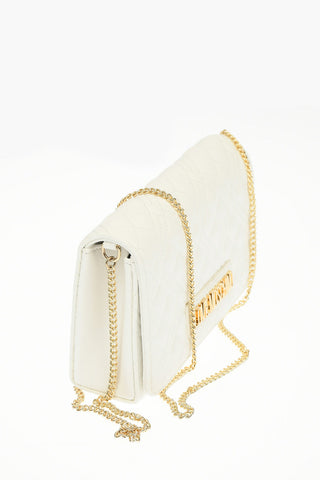 LOVE Faux Leather EVENING BAG Pochette