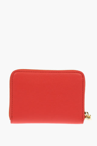 LOVE Portafoglio SLG GOLD METAL LOGO in Ecopelle