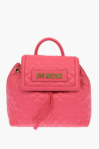 LOVE Zaino NEW SHINIY QUILTED in Ecopelle