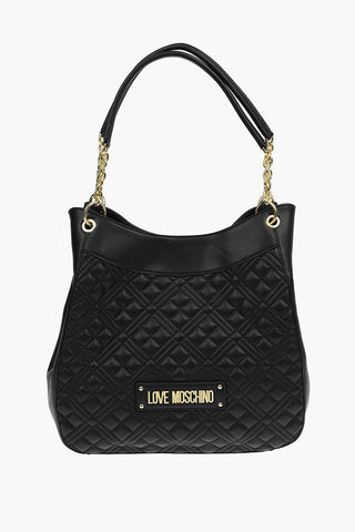 LOVE Borsa a Mano NEW SHINY QUILTED in Ecopelle
