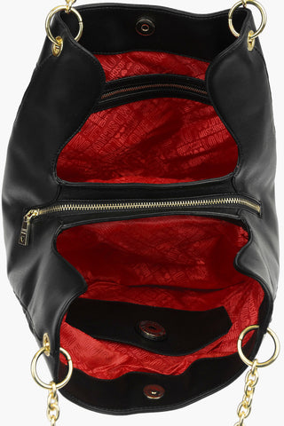 LOVE Faux Leather NEW SHINY QUILTED Handbag