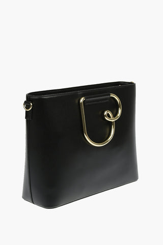 LOVE Faux Leather HEART HANDLE Hand Bag