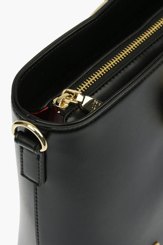 LOVE Faux Leather HEART HANDLE Hand Bag