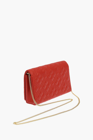LOVE Faux Leather EVENING BAG Pochette