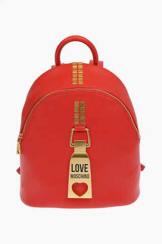 LOVE Zaino OVERSIZE ZIP in Ecopelle