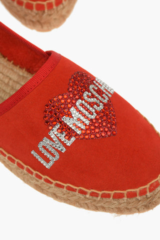 LOVE Espadrillas Glitter