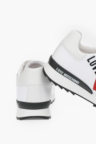 LOVE Sneakers GLAM con dettaglio glitter