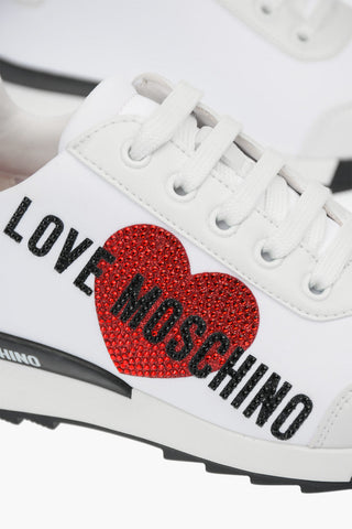 LOVE Sneakers GLAM con dettaglio glitter