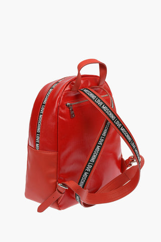 LOVE Faux Leather SPORTY LABEL Backpack