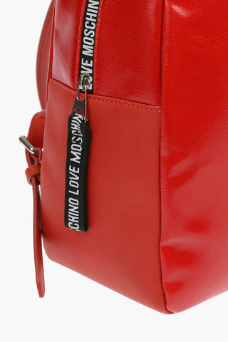 LOVE Faux Leather SPORTY LABEL Backpack