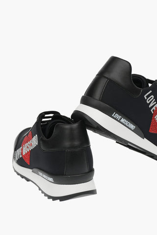 LOVE Sneakers GLAM con dettaglio glitter