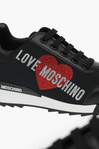 LOVE Sneakers GLAM con dettaglio glitter