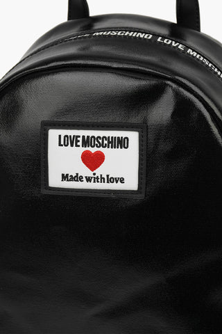 LOVE Faux Leather SPORTY LABEL Backpack