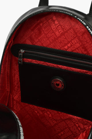 LOVE Faux Leather SPORTY LABEL Backpack