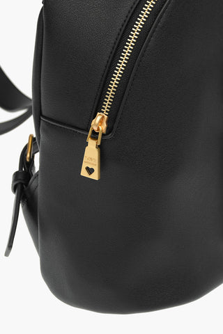 LOVE Faux Leather OVERSIZE ZIP Backpack