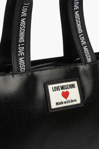 LOVE Borsa Tote SPORTY LABEL in Ecopelle