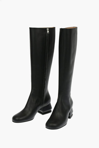 4cm Leather Boot