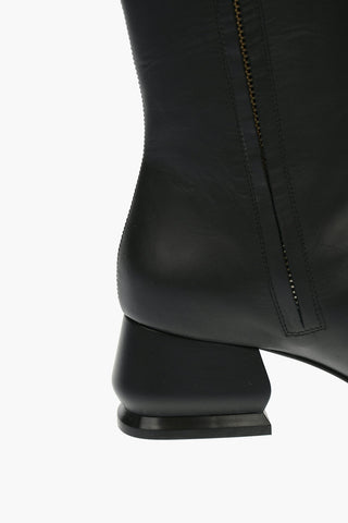 4cm Leather Boot