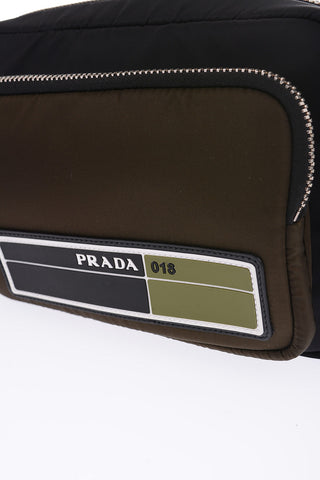 Fabric Toiletry bag with Zip Closure