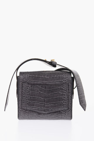 Borsa a Spalla EDEN in Pelle stampa Coccodrillo