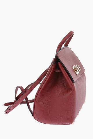 leather THE STUDIO Backpack with Adjustable Shoulder Strap