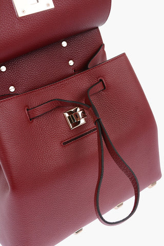 leather THE STUDIO Backpack with Adjustable Shoulder Strap