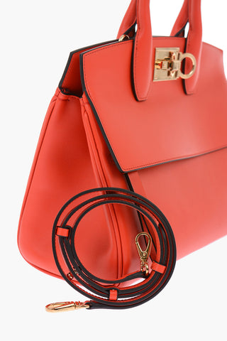 Leather THE STUDIO Tote Bag With Removable Shoulder Strap