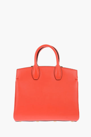Leather THE STUDIO Tote Bag With Removable Shoulder Strap